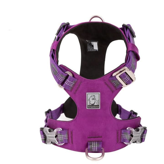 True Love Lightweight Reflective Harness - Purple, 2XS-0