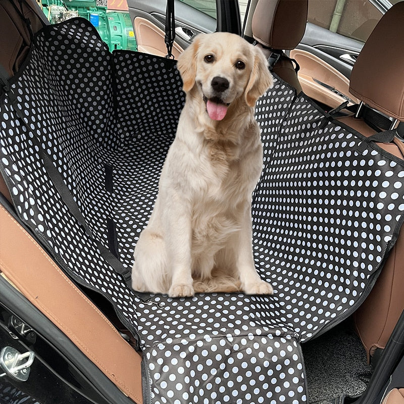 NNEOBA Pet Waterproof Rear Back Car Seat Cover Mats Protector-1