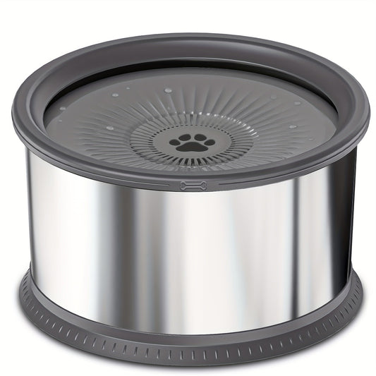 NNETM Extra Large Spill-Proof Dog Water Bowl-0