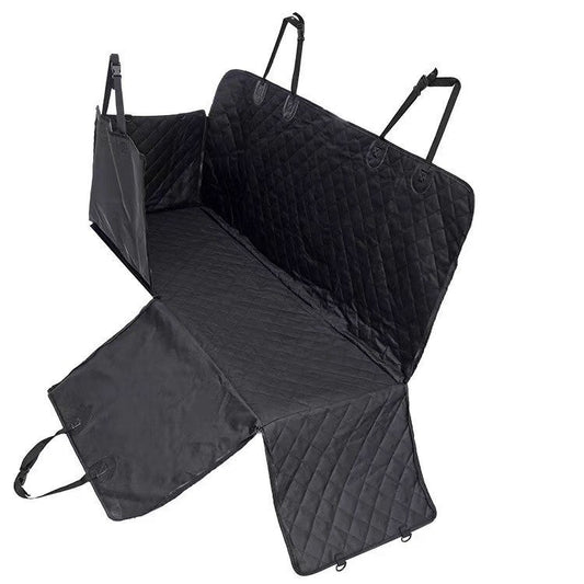 NNEDSZ Dog Car Seat Cover, Waterproof Pet Seat Cover for Back Seat with Side Flaps, Non-Slip Durable Scratchproof Dog Hammock for Cars, Trucks and SUVs-0